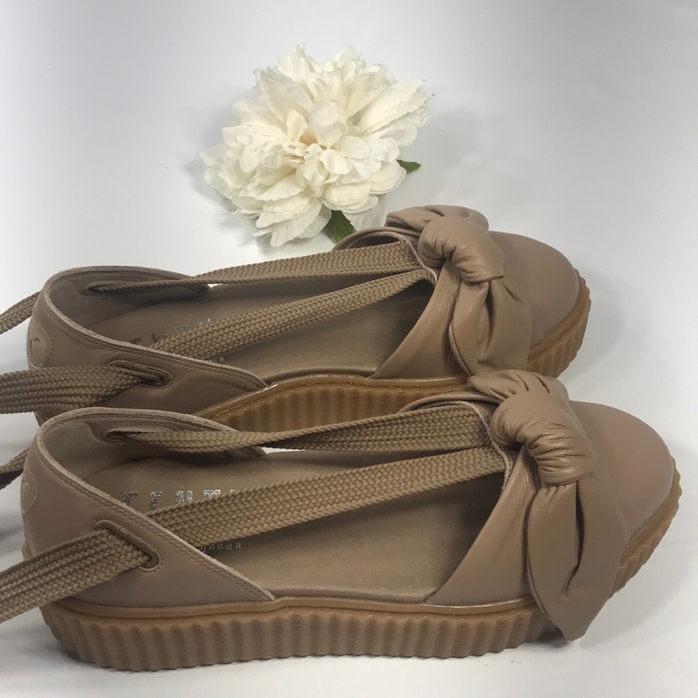 Puma Fenty by Rihanna Leather Lace Up Creepers - Picture 3 of 7